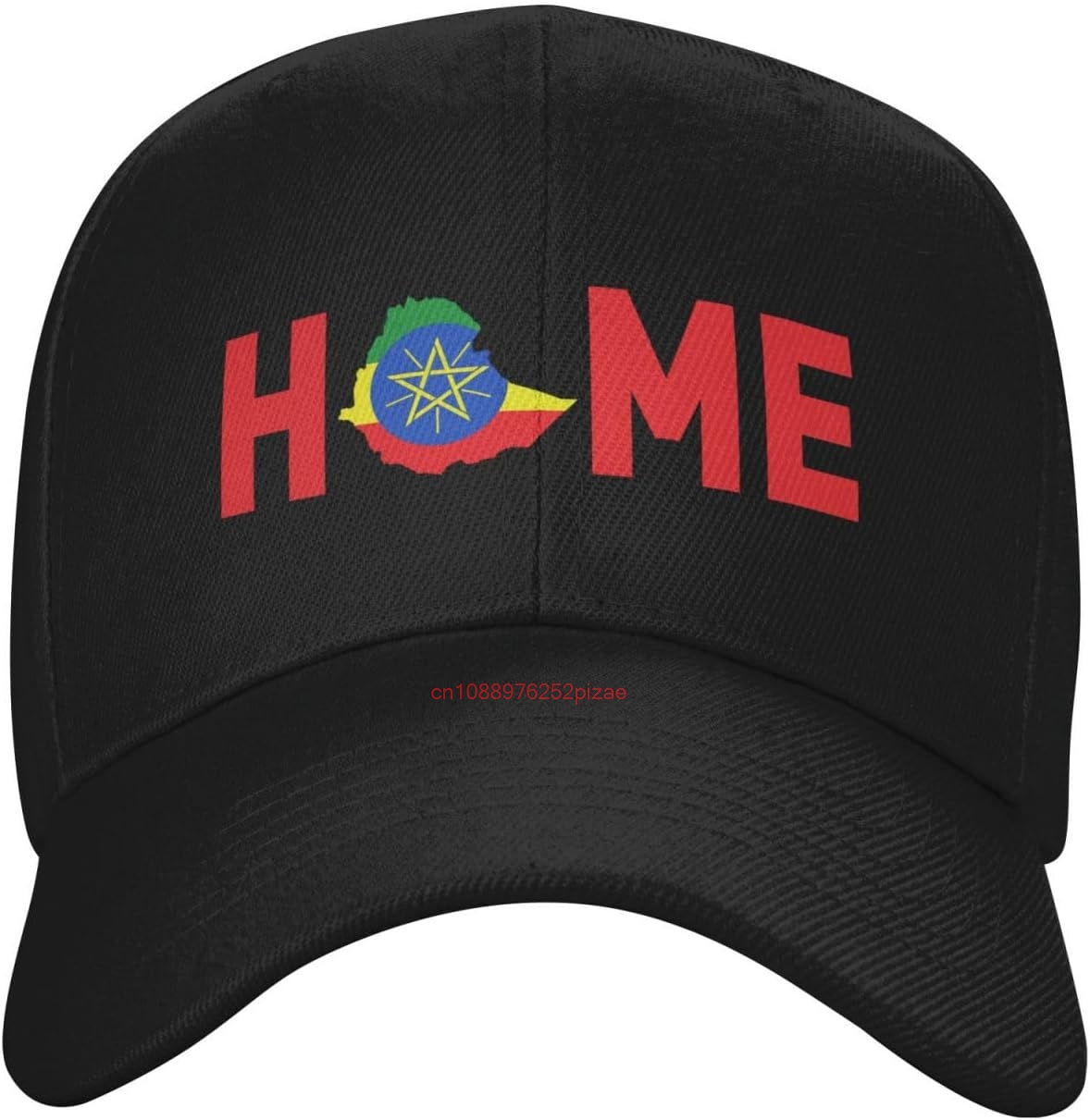 Golf Cap Dad - Ethiopia Map is Home Ethiopian Classic