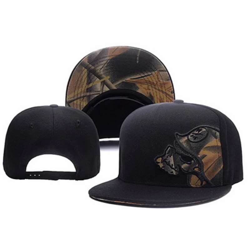 Unisex Skeleton Embroidery Bas - Snapback Hat Flat 리뷰 및 가격