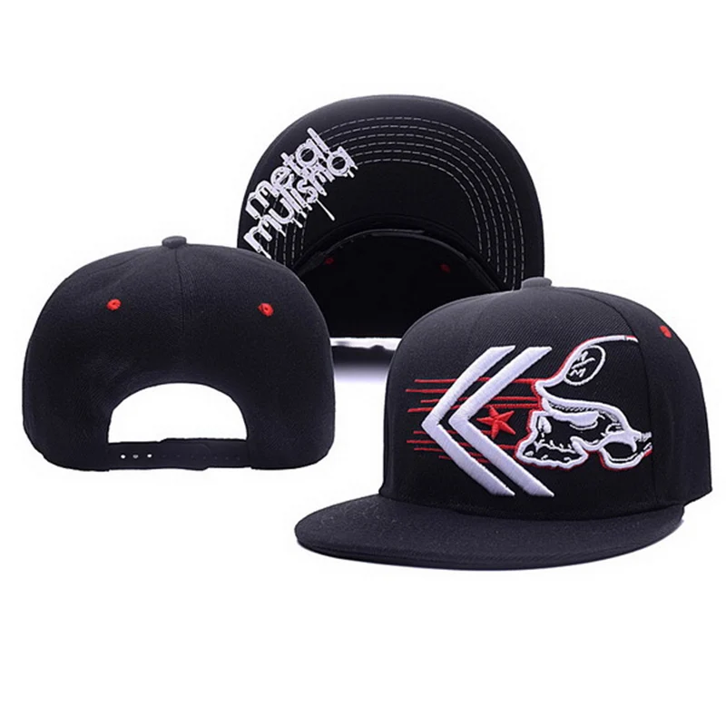Unisex Skeleton Embroidery Bas - Snapback Hat Flat 리뷰 및 가격