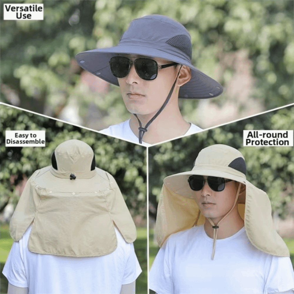 Fashion Cloth Men Sun Hat Big  - Visor Sun Hat 리뷰 및 가격