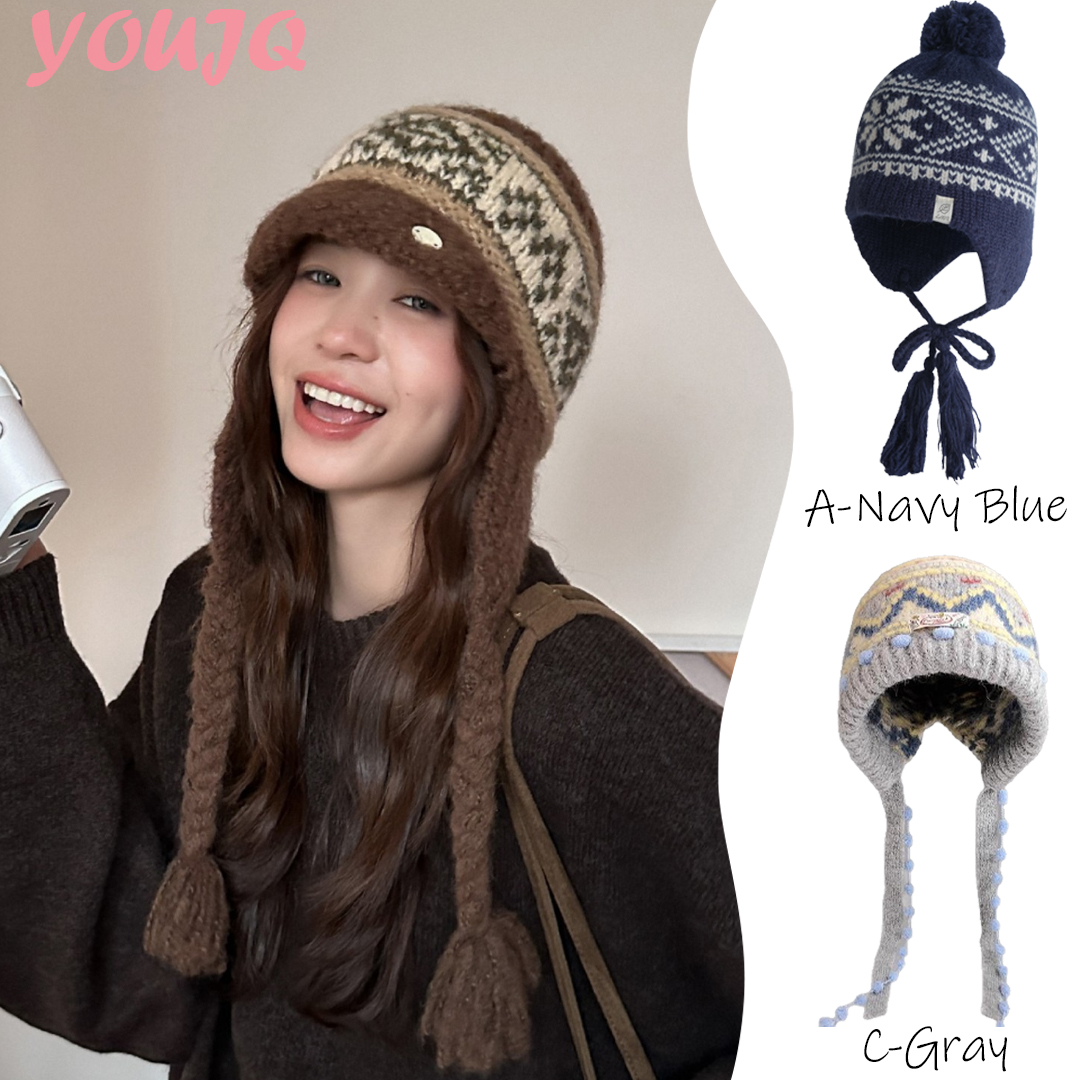 Winter Fair Isle Vintage Trapp - Trapper Hat Ear Flap 리뷰 및 가격
