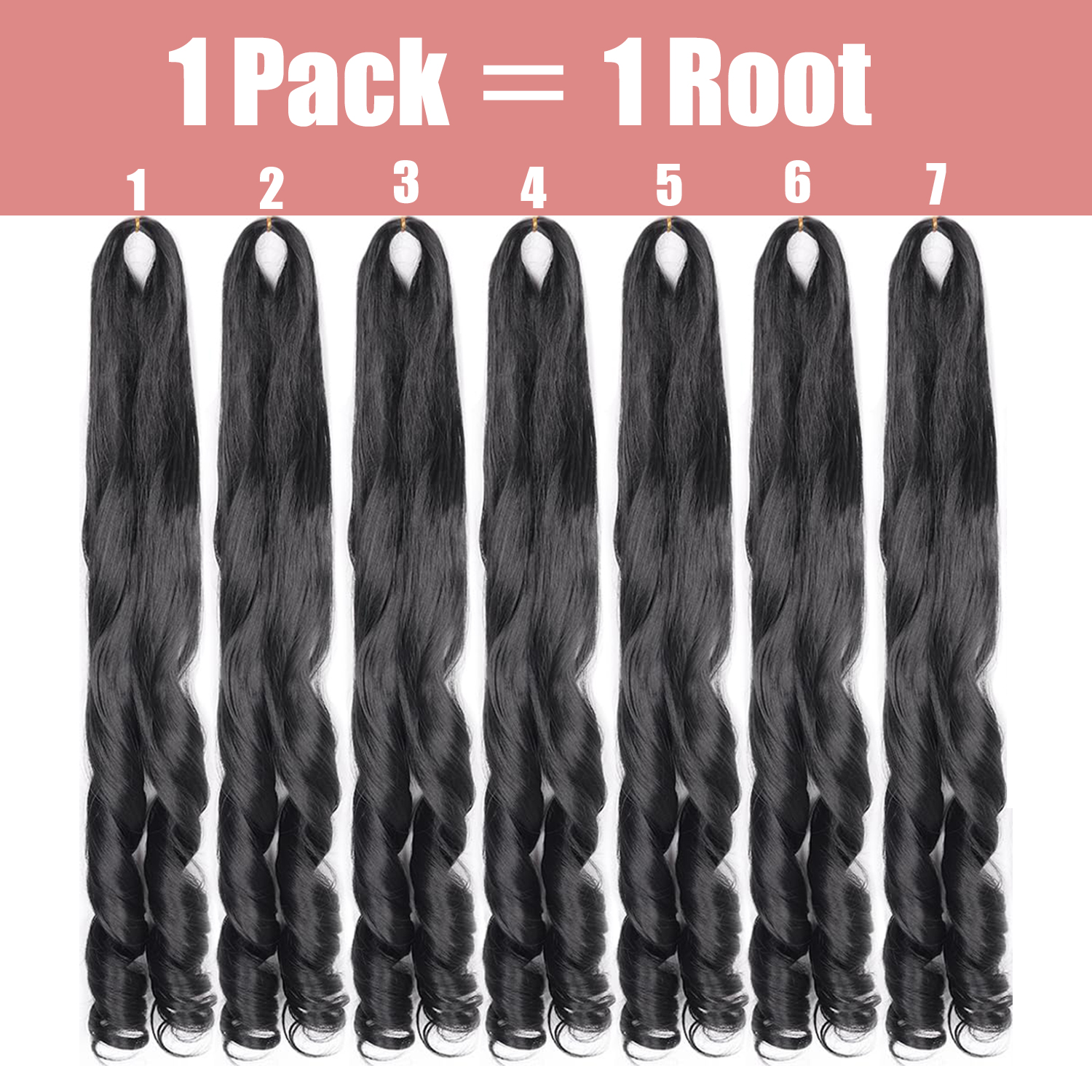 French Curly Braiding Hair 12/ - Beret French Wool 리뷰 및 가격