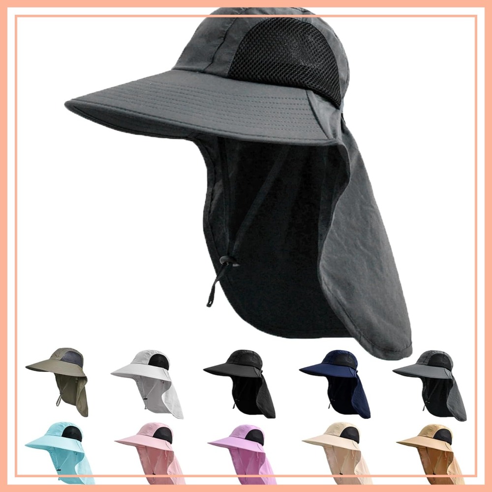 Sun Hat for Men Women with Nec - Sun Hat Wide Brim 리뷰 및 가격