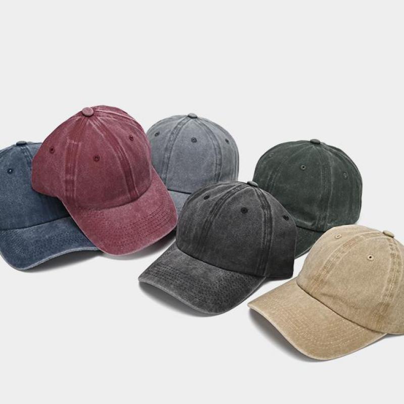 Baseball Cap Washed Cotton Men - Dad Hat Cotton 리뷰 및 가격