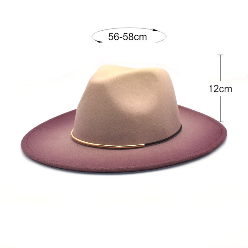 Gradient Large Brim Wool Vinta - Fedora Hat Wool 리뷰 및 가격