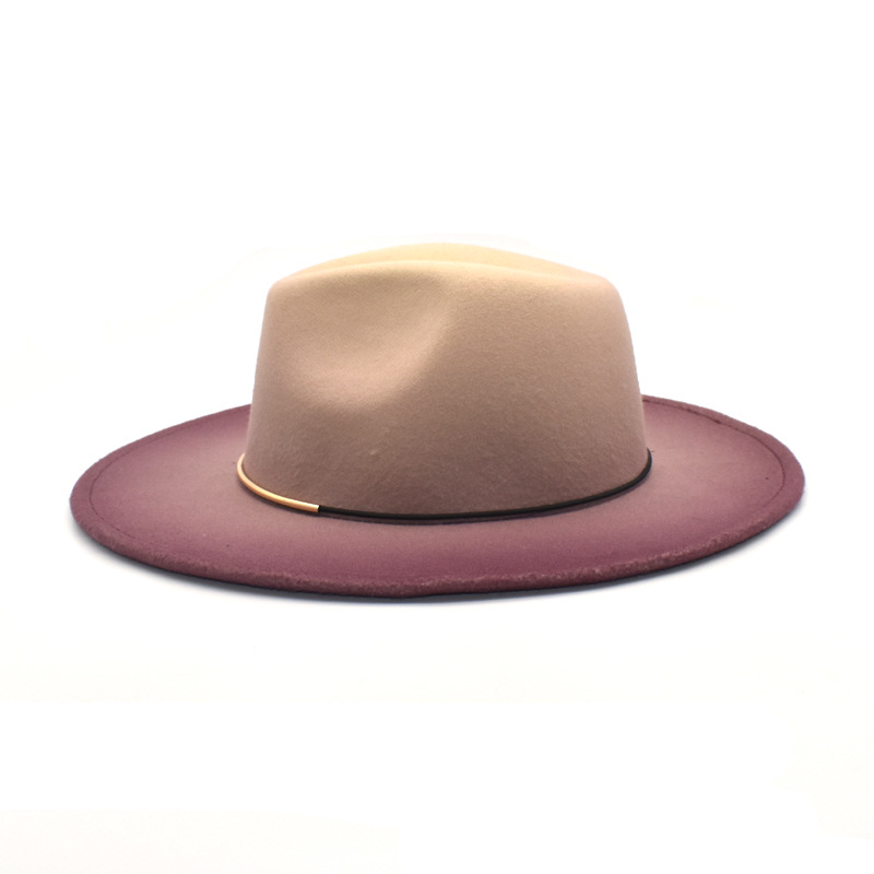 Gradient Large Brim Wool Vinta - Fedora Hat Wool 리뷰 및 가격
