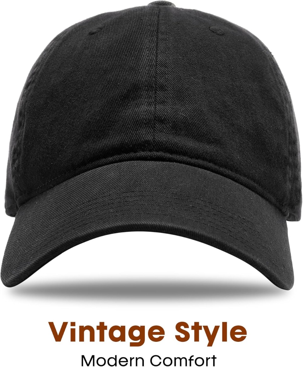 Unisex Vintage Washed Unstruct - Dad Hat Cotton 리뷰 및 가격
