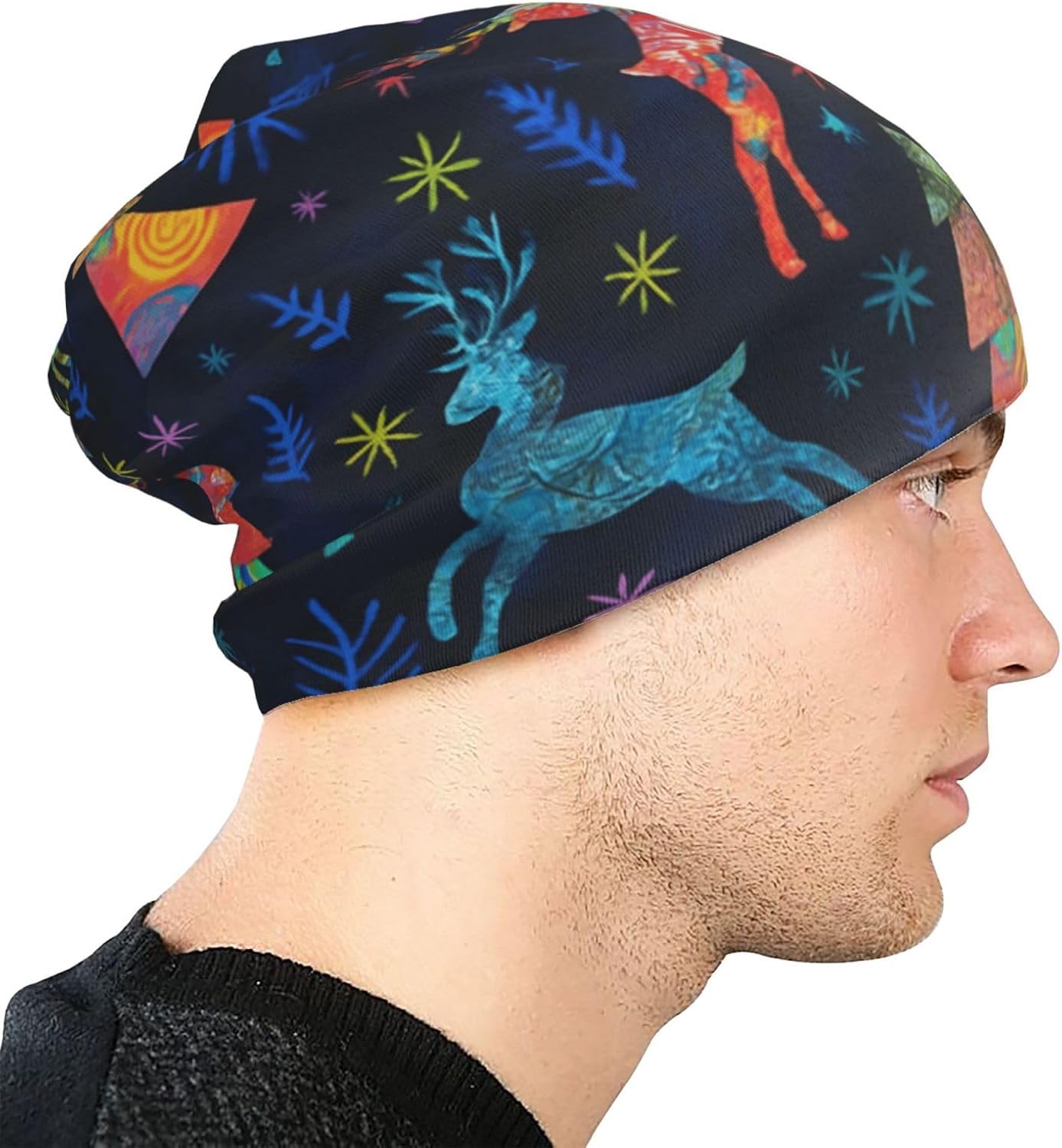 Colorful Candy Knitted Hats Cu - Beanie Cuffed Knit 리뷰 및 가격