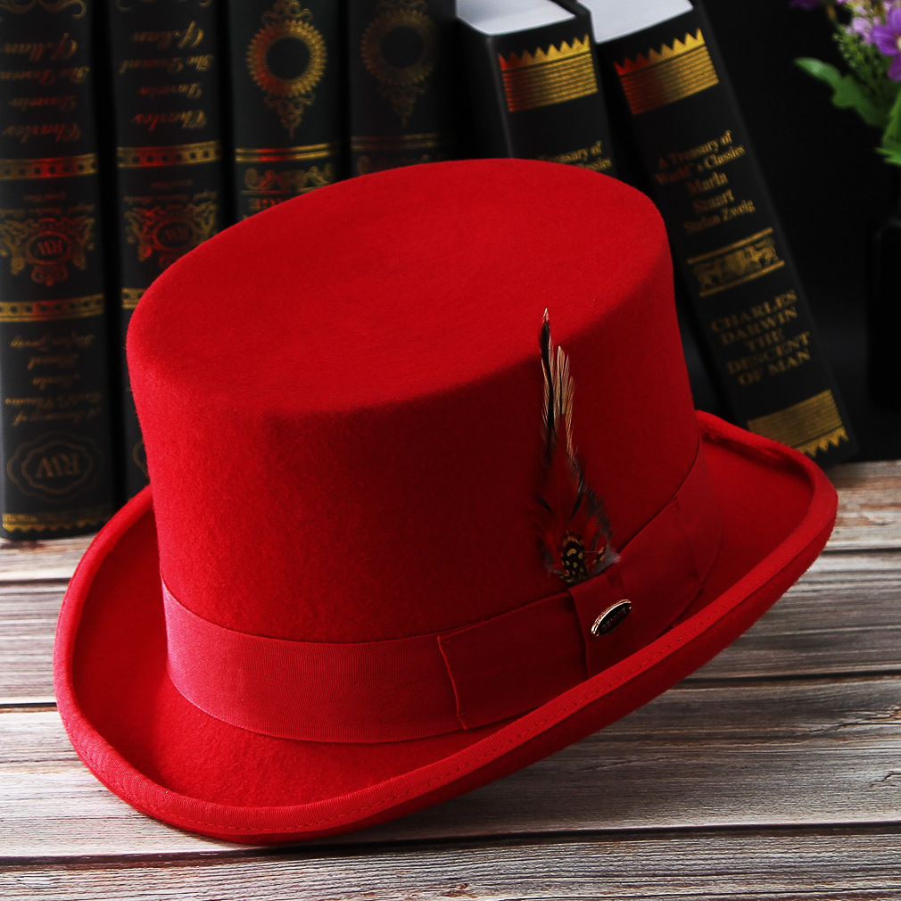 New Men Hat 100% Wool Fedora H - Fedora Hat Wool 리뷰 및 가격