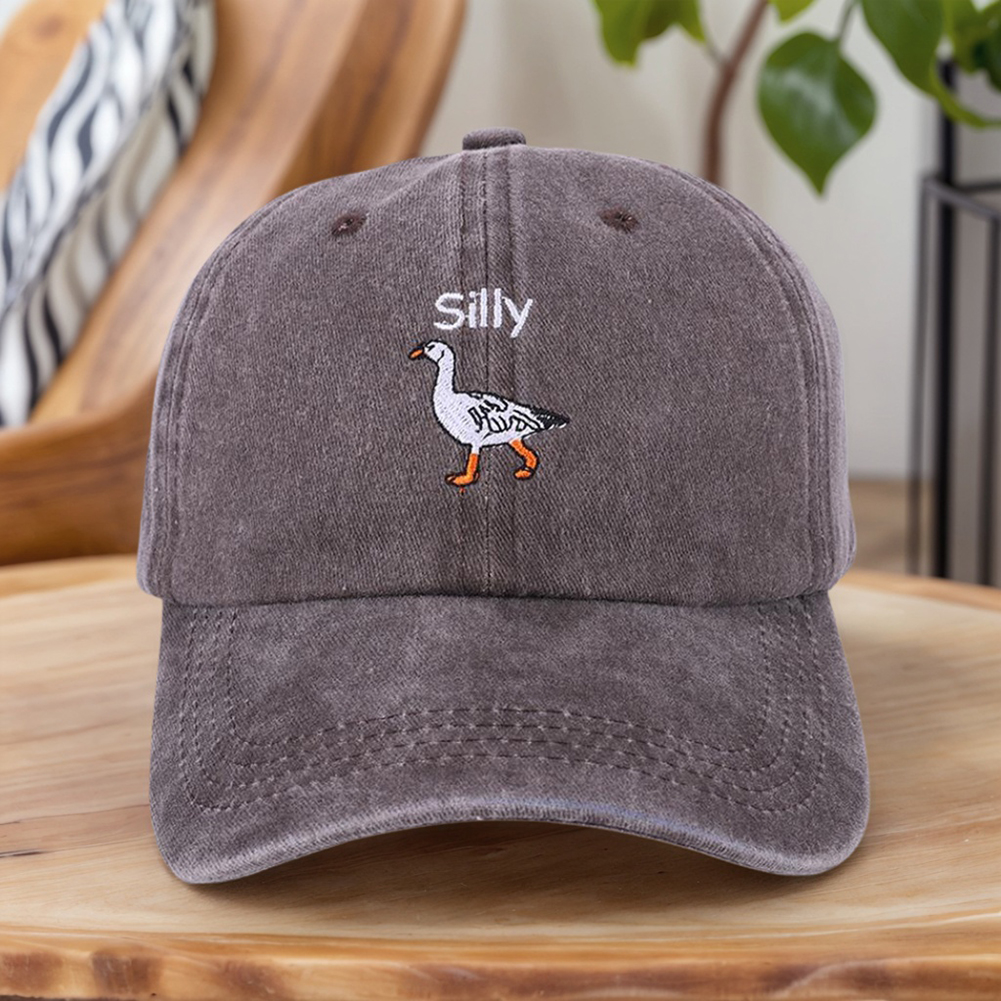 Funny Embroidered Silly Goose  - Golf Cap Dad 리뷰 및 가격