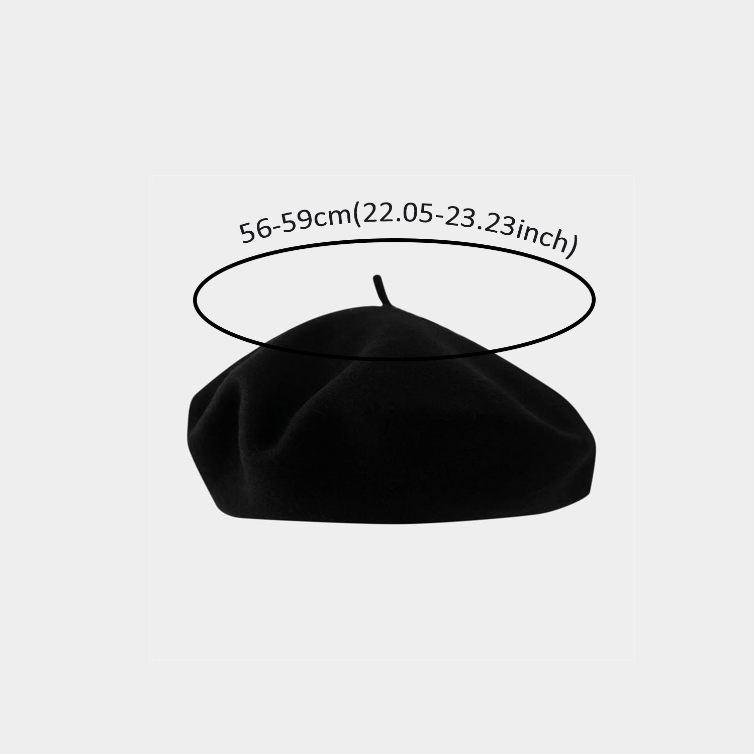 Big Size Beret Women  Large Be - Beret French Wool 리뷰 및 가격