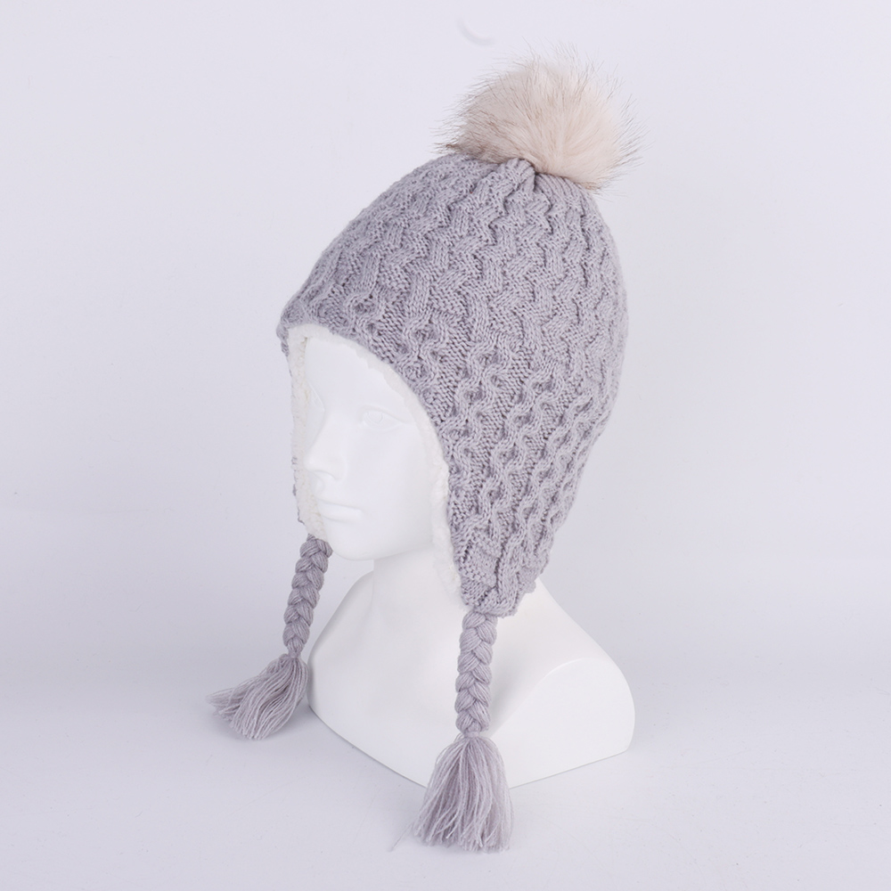 Baby Winter Knit Earflap Hats  - Trapper Hat Ear Flap 리뷰 및 가격