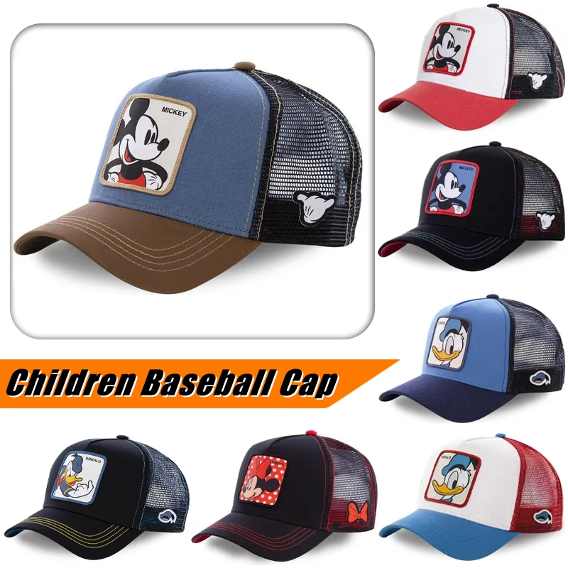 Mickey Baseball Cap Anime Cart - Trucker Cap Mesh 리뷰 및 가격