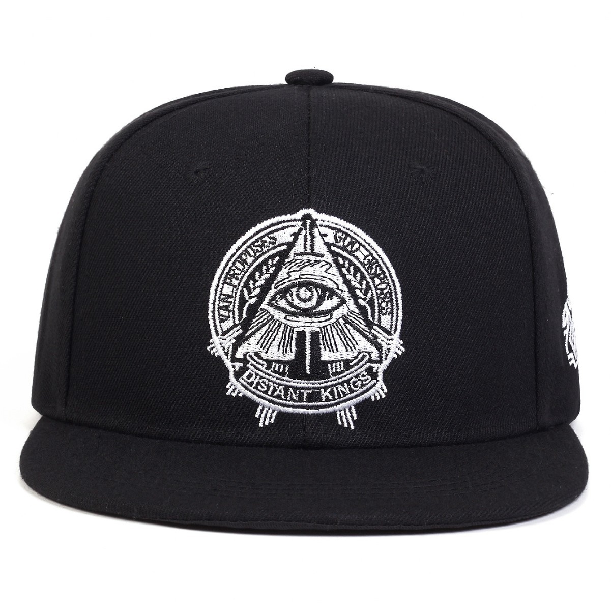 Unisex All-Seeing Eye Embroide - Snapback Hat Flat 리뷰 및 가격