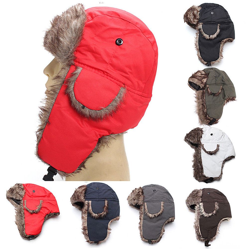 Warm Winter Fur Earflap Ski Ha - Trapper Hat Ear Flap 리뷰 및 가격
