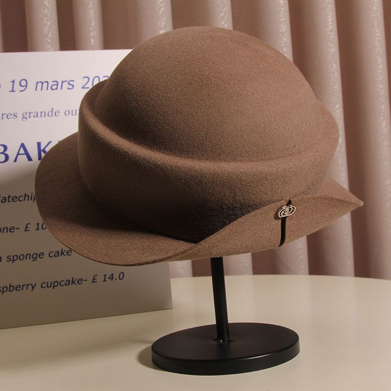 Wool Felt Sun Hats Round Top K - Fedora Hat Wool 리뷰 및 가격