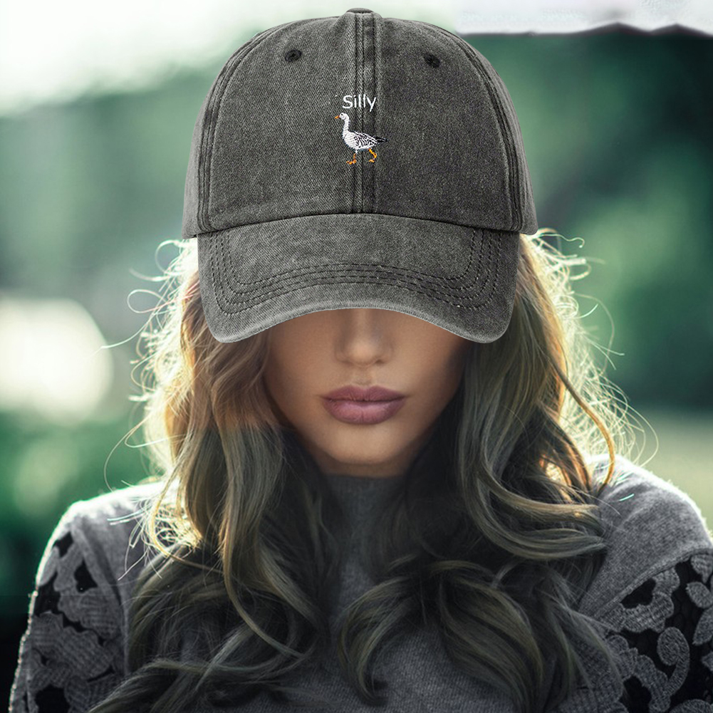 Embroidered Silly Goose Baseba - Golf Cap Dad 리뷰 및 가격