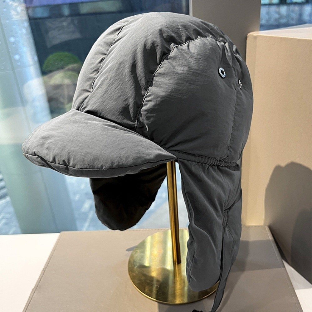Solid Color Padded Bomber Hats - Trapper Hat Ear Flap 리뷰 및 가격