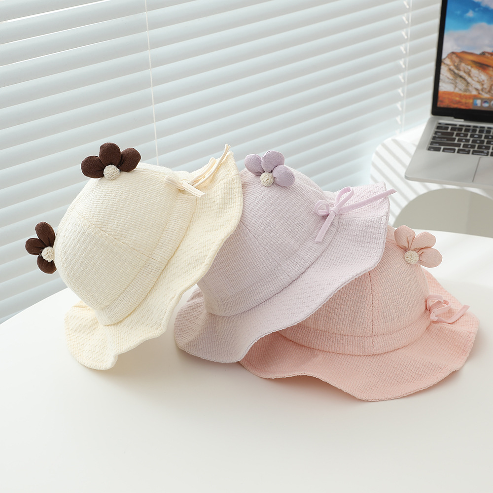 Baby Girls Sun Hat 48cm 6-24 M - Bucket Hat Cotton 리뷰 및 가격