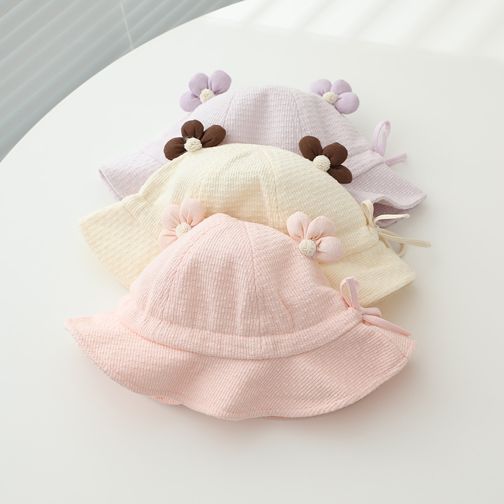 Baby Girls Sun Hat 48cm 6-24 M - Bucket Hat Cotton 리뷰 및 가격