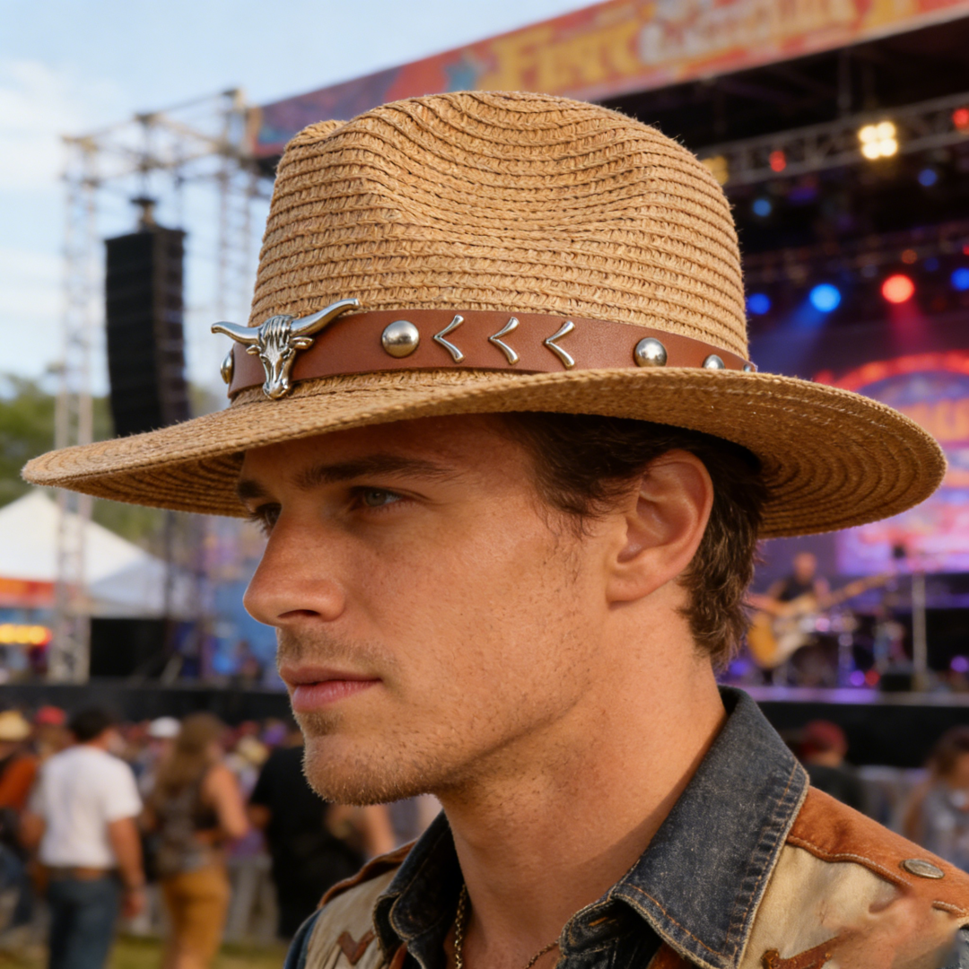 Vintage Straw Western Cowboy H - Cowboy Hat Straw 리뷰 및 가격