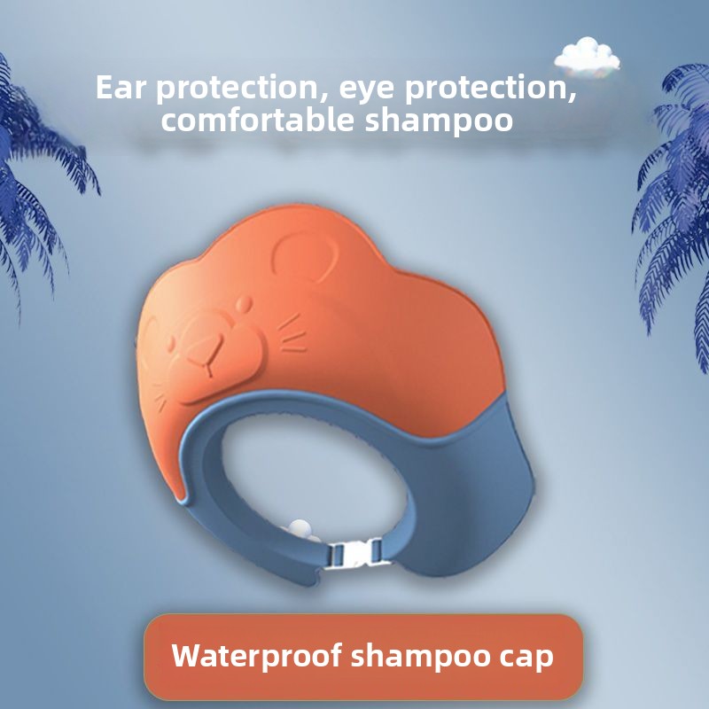 Kids Waterproof Shower Cap Bab - Swim Hat Silicone 리뷰 및 가격