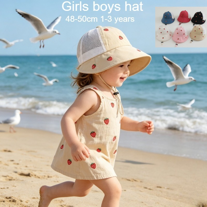 Baby Kids Summer Sun Hat 48-50 - Bucket Hat Cotton 리뷰 및 가격
