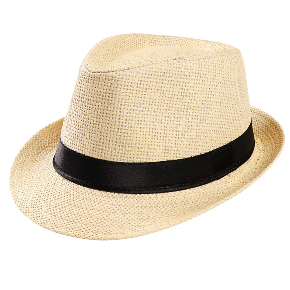 Summer Casual Trendy Beach Sun - Cowboy Hat Straw 리뷰 및 가격