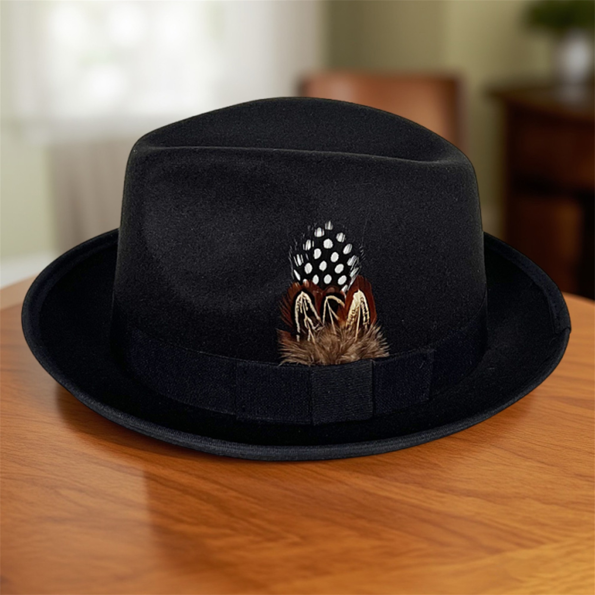 Vintage Style Wool Fedora Hat  - Fedora Hat Wool 리뷰 및 가격