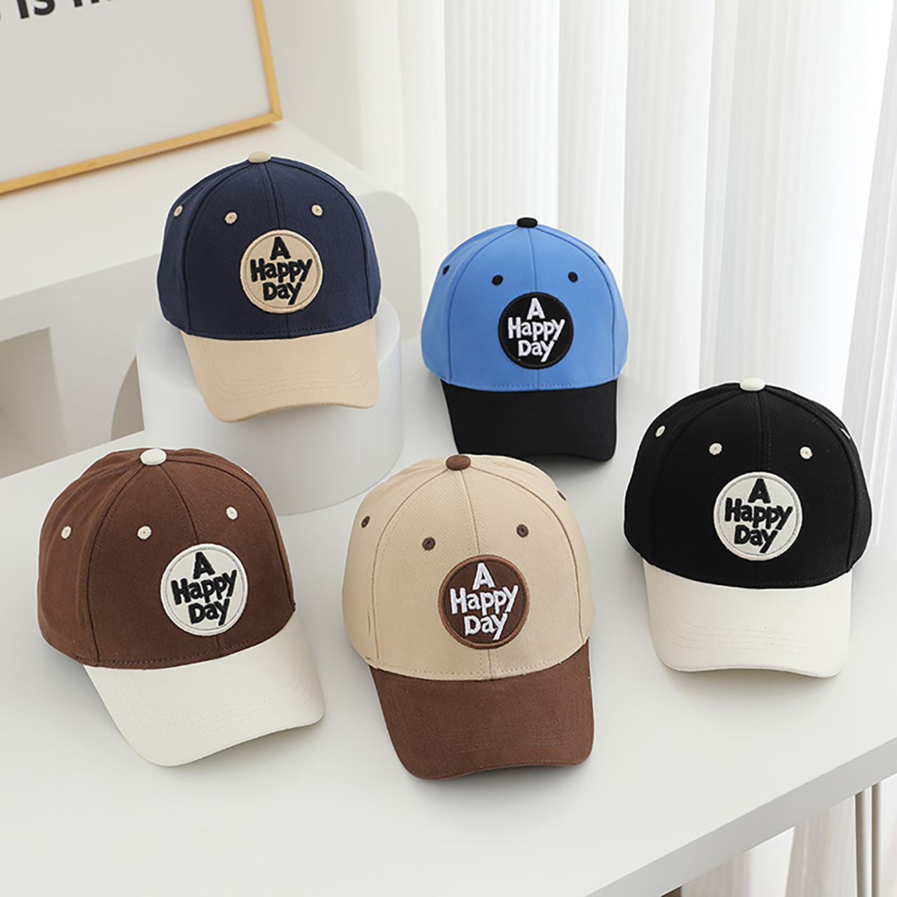 Letter Patchwork Baseball Cap  - Visor Sun Hat 리뷰 및 가격