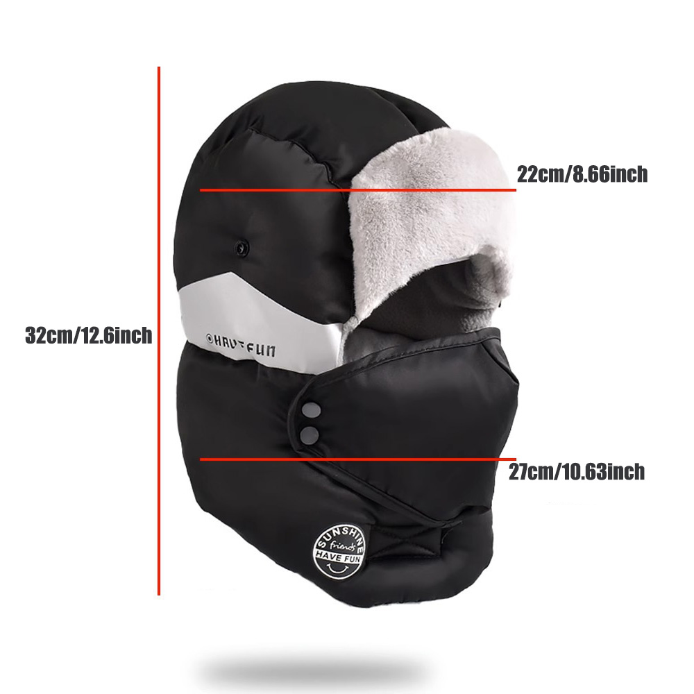 Mens Winter Ski Hat Thickened  - Winter Trapper Hat 리뷰 및 가격